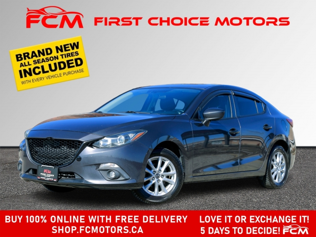 2014 Mazda Mazda3 GS SKYACTIV ~MANUAL, FULLY CERTIFIED WITH WARRANTY