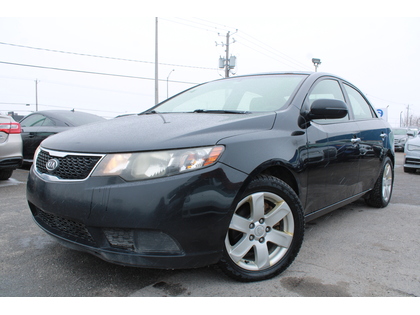 Black 2013 Kia Forte EX Sedan Front-Wheel Drive Automatic