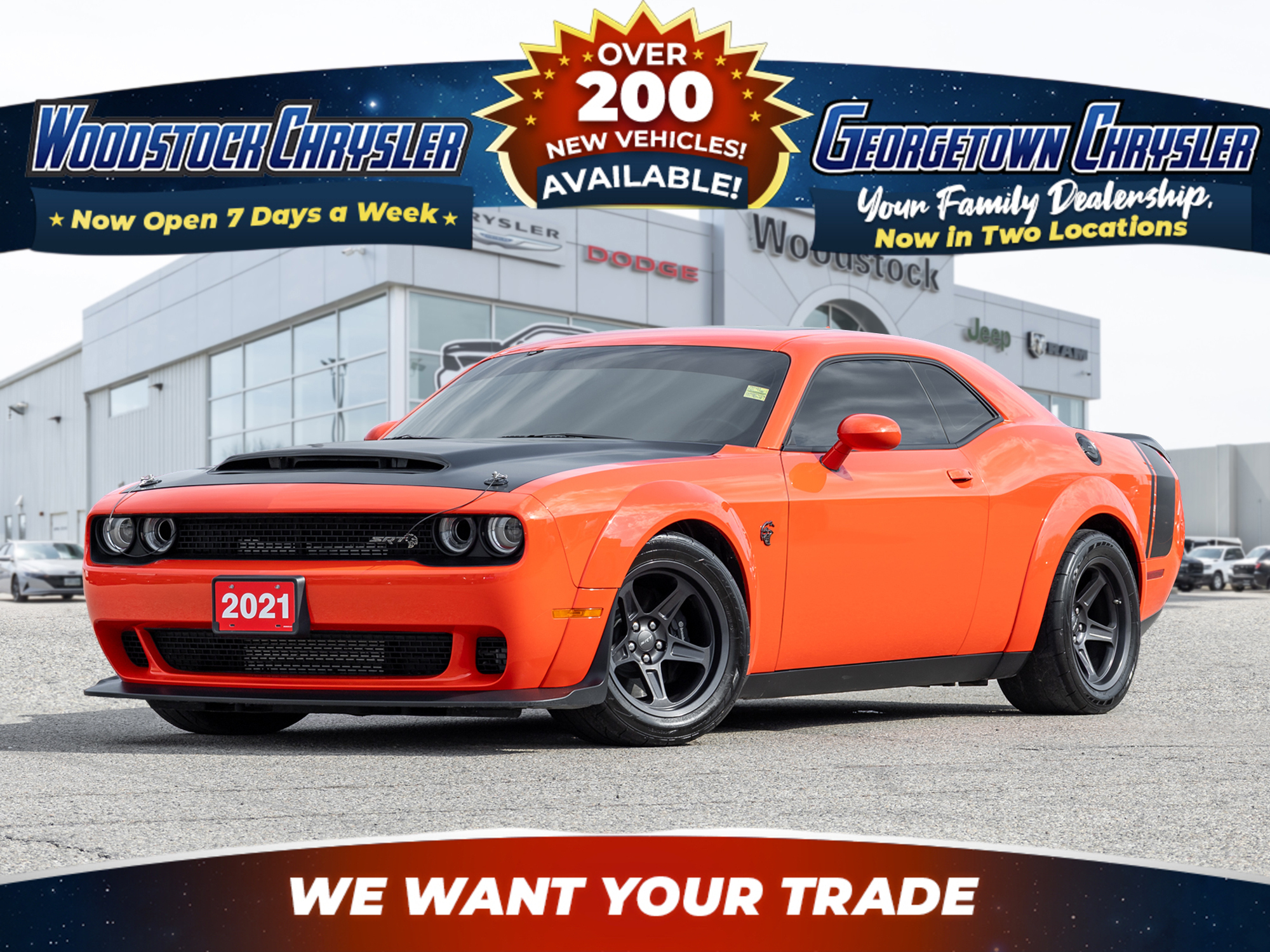 Dodge Challenger SRT Hellcat Redeye RWD