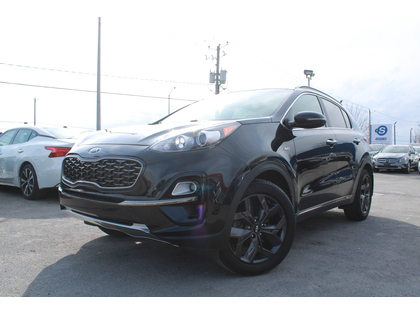 Black 2021 Kia Sportage EX AWD SUV / Crossover All-Wheel Drive Automatic