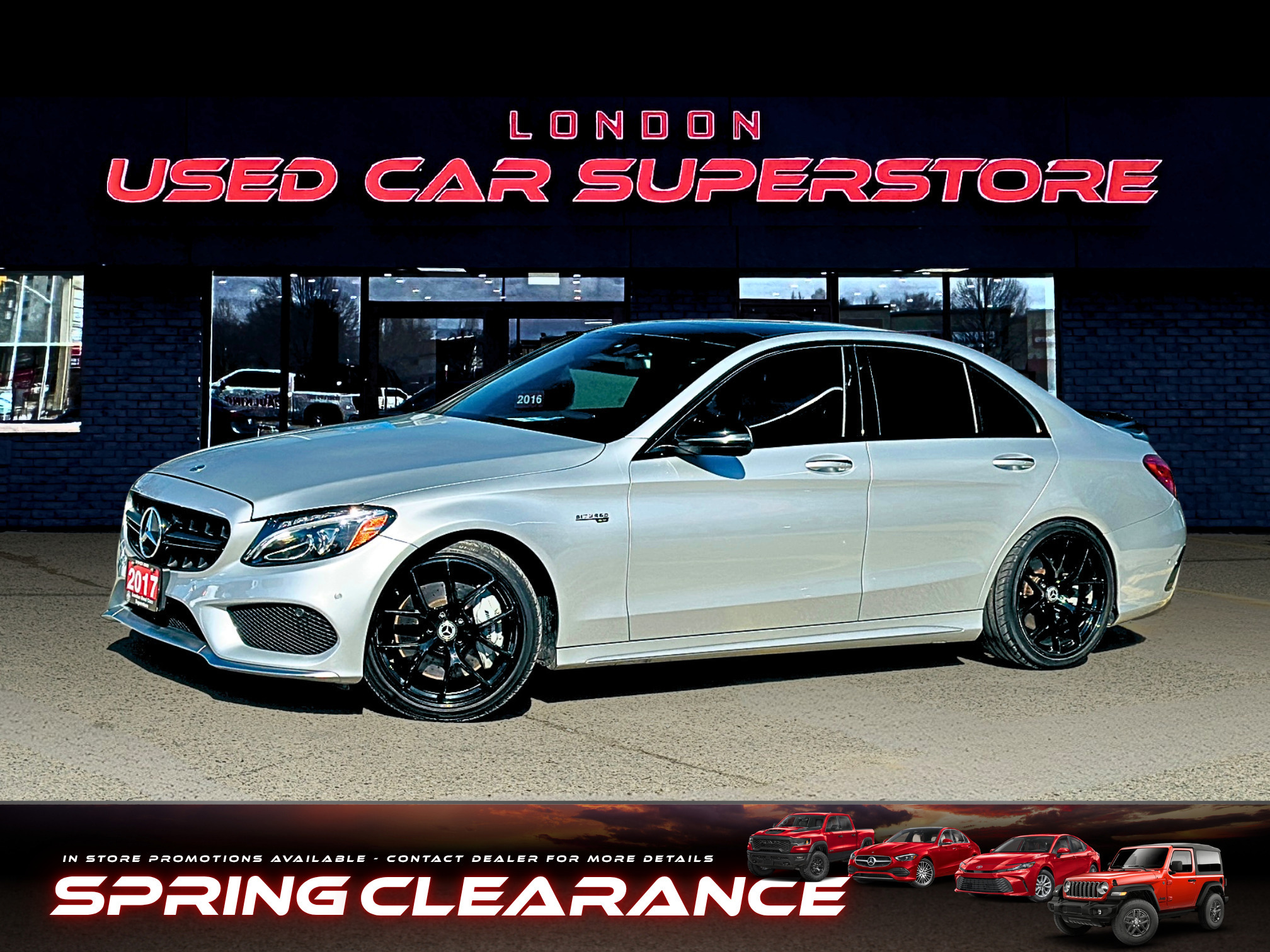 2017 Mercedes-Benz C-Class AMG C 43 Sedan