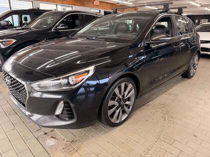 Black 2018 Hyundai Elantra GT Sport FWD Hatchback Front-Wheel Drive Automatic