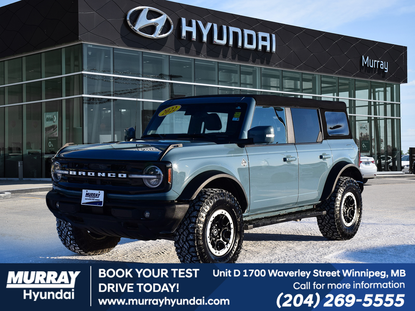 2022 Ford Bronco Outer Banks Advanced 4-Door 4WD