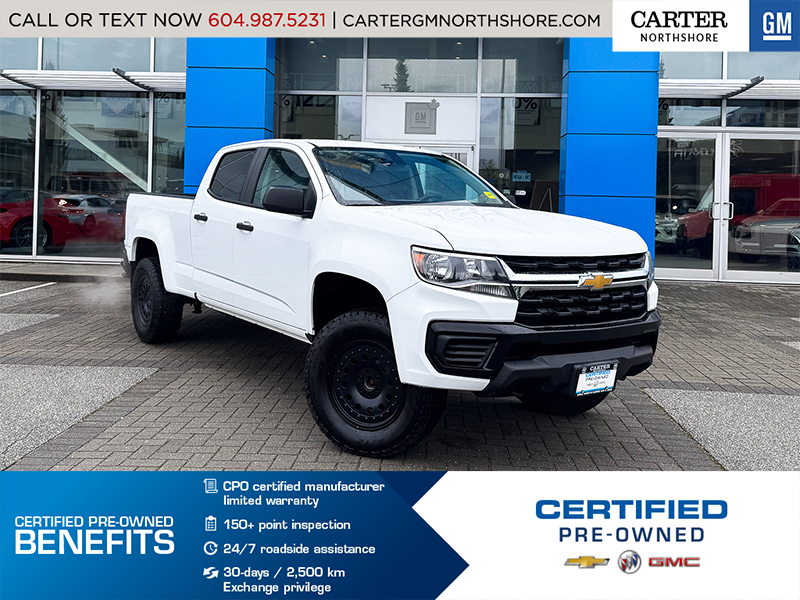 2021 Chevrolet Colorado Work Truck Crew Cab 4WD
