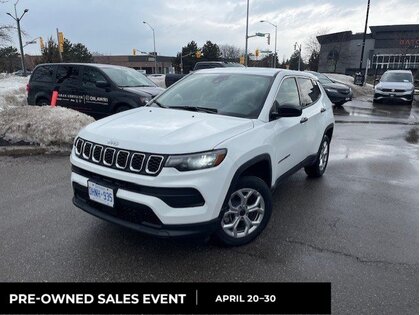 used 2025 Jeep Compass car, priced at $33,999