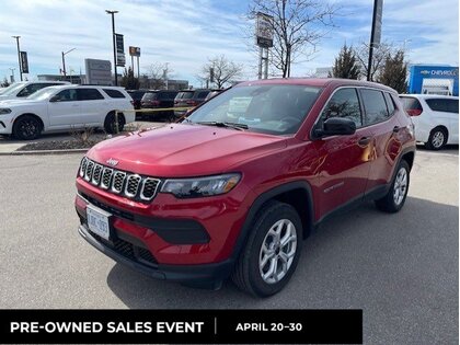 used 2025 Jeep Compass car, priced at $34,999