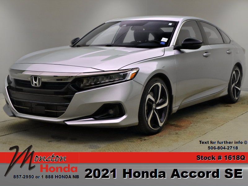 2021 Honda Accord SE FWD