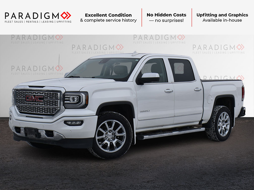 White 2017 GMC Sierra 1500 Pickup Truck Four-Wheel Drive Automatic