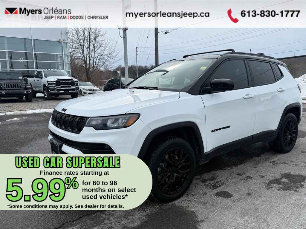 2023 Used Jeep Compass Altitude - Leather Seats - 4G Wi-Fi - $97.65 /Wk ...