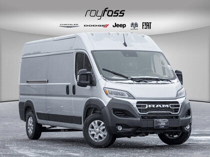 Silver 2025 RAM ProMaster 2500 SLT+ 159 High Roof Cargo Van FWD Van Front-Wheel Drive 9-Speed Automatic