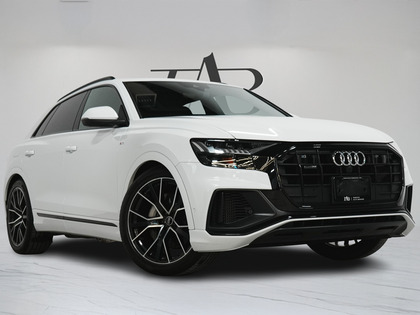 used 2021 Audi Q8 car, priced at $49,900