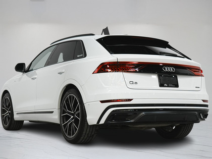 used 2021 Audi Q8 car, priced at $49,900