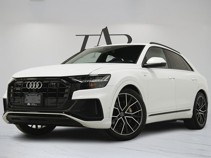 used 2021 Audi Q8 car, priced at $49,900