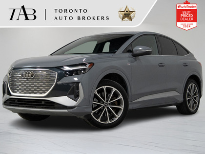 used 2022 Audi Q4 e-tron Sportback car, priced at $34,900