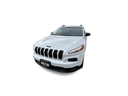 used 2018 Jeep Cherokee car, priced at $17,499