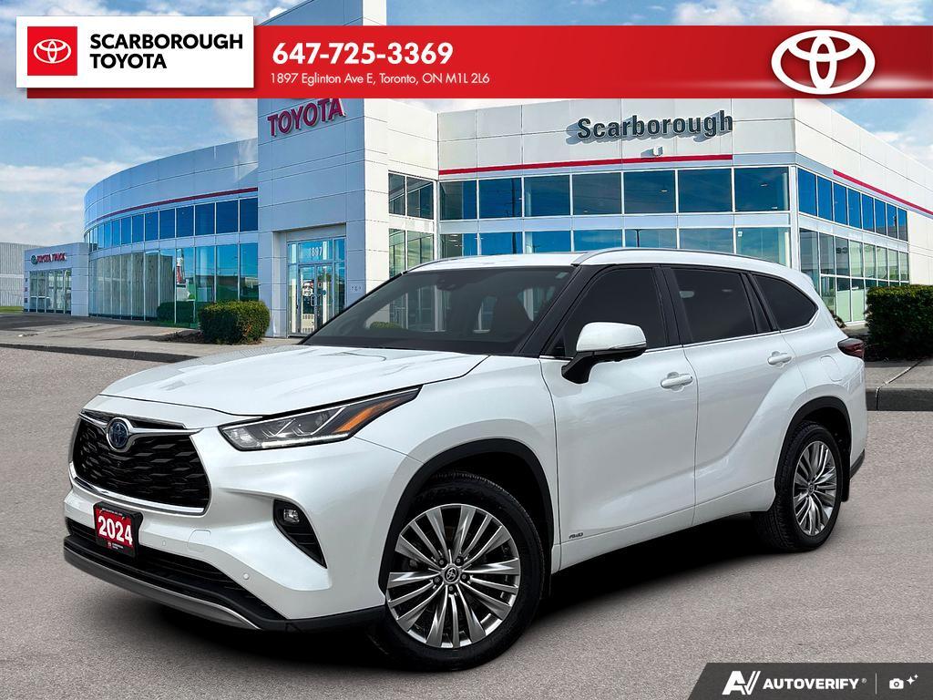2024 Toyota Highlander Hybrid Platinum AWD
