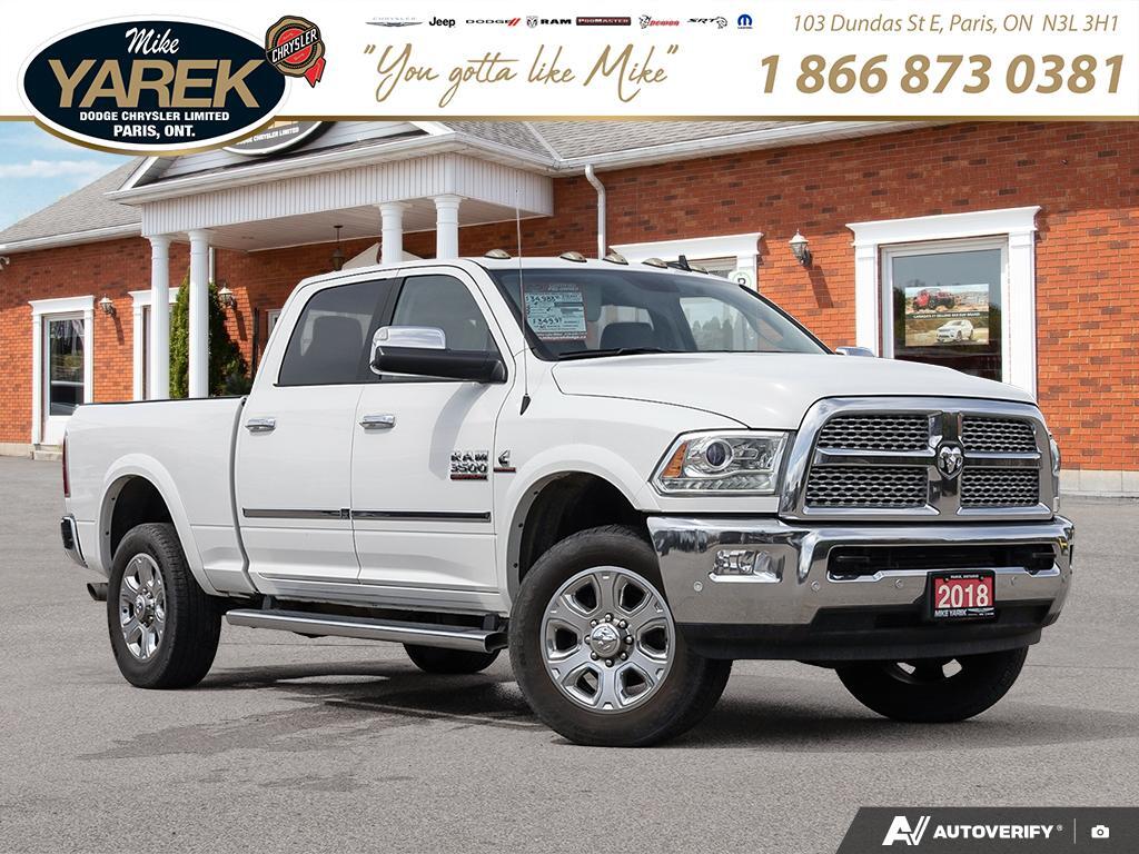 2018 RAM 3500 Laramie Crew Cab 4WD