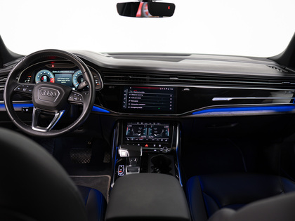 used 2021 Audi Q8 car, priced at $49,900