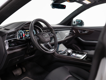 used 2021 Audi Q8 car, priced at $49,900