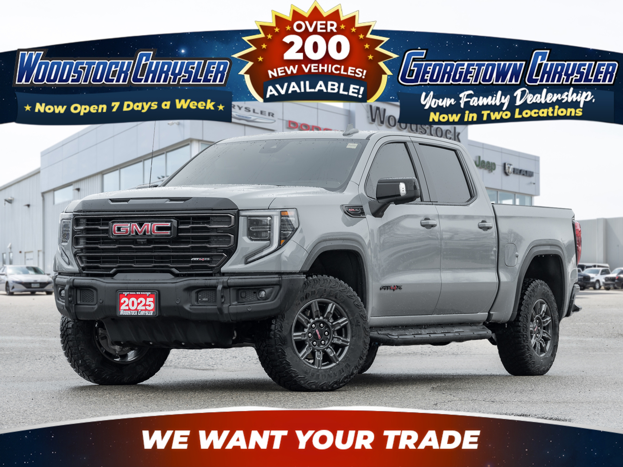 2025 GMC Sierra 1500 AT4X Crew Cab 4WD