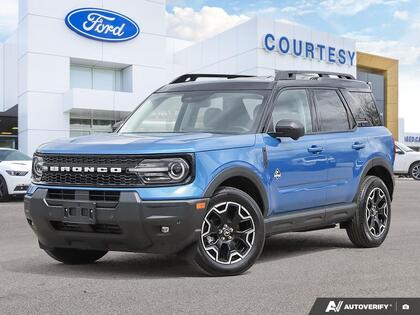 used 2025 Ford Bronco Sport car, priced at $37,500