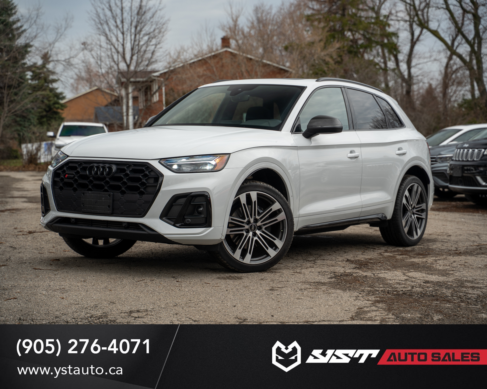 White 2022 Audi SQ5 3.0 TFSI quattro Progressiv AWD SUV / Crossover 8-Speed Automatic