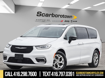 White 2024 Chrysler Pacifica Limited FWD Minivan Front-Wheel Drive 9-Speed Automatic