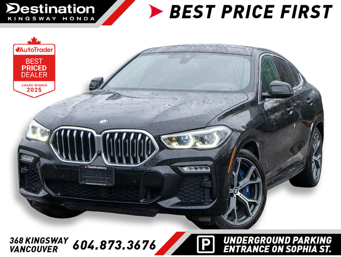 2020 BMW X6 xDrive40i AWD