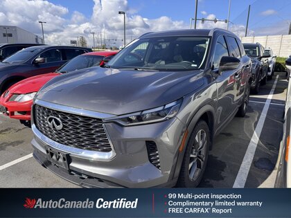 used 2025 INFINITI QX60 car, priced at $46,885