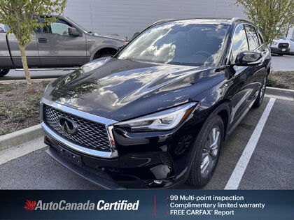 used 2021 INFINITI QX50 car, priced at $31,688
