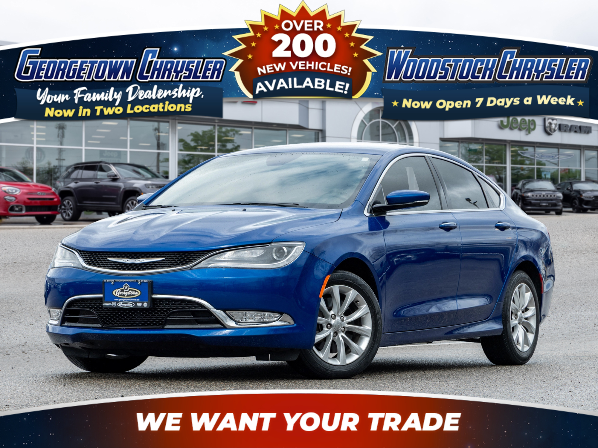2016 Chrysler 200 C Sedan FWD
