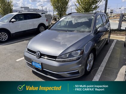 used 2018 Volkswagen Golf SportWagen car, priced at $14,698