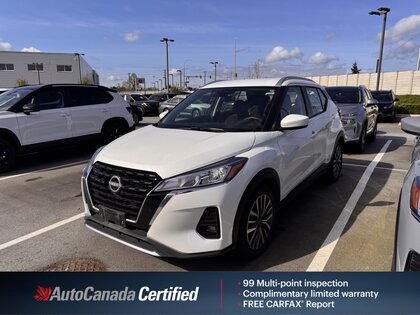 used 2024 Nissan Kicks car, priced at $19,995