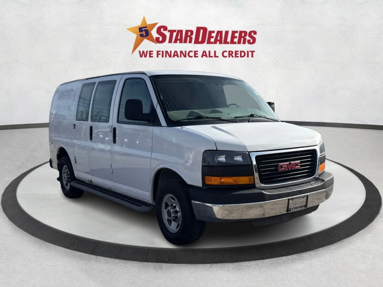 White 2015 GMC Savana Cargo 2500 RWD Van Rear-Wheel Drive 6-Speed Automatic