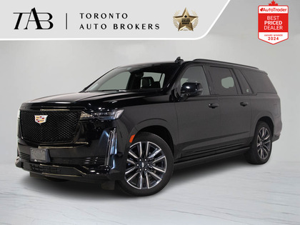 used 2022 Cadillac Escalade ESV car, priced at $102,900