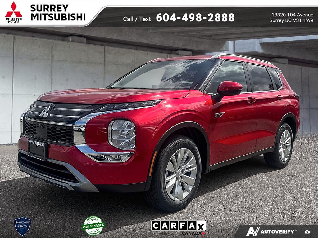 Red 2026 Mitsubishi Outlander Hybrid Plug-in SE S-AWC SUV / Crossover All-Wheel Drive 1-Speed Automatic