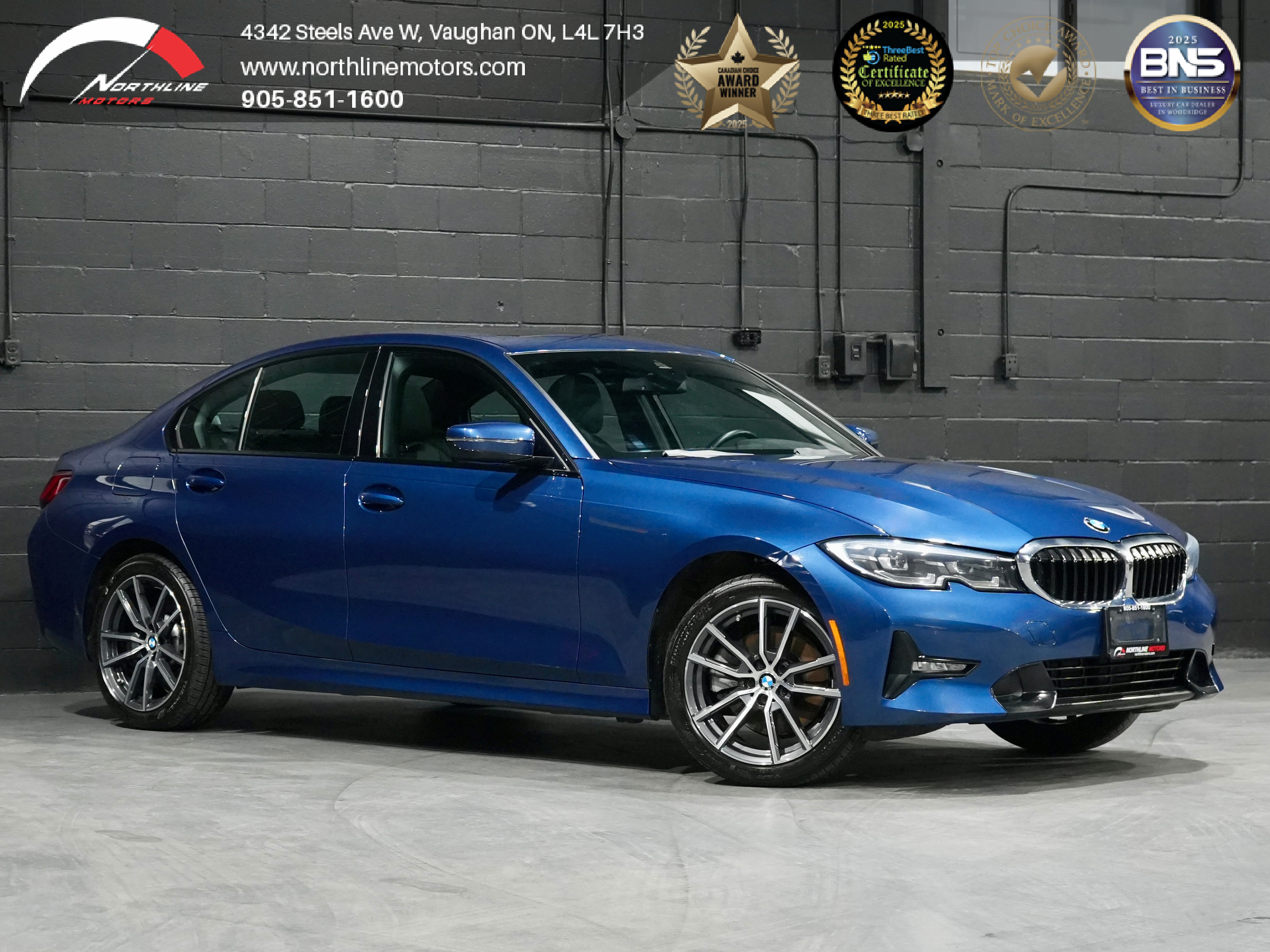 Blue 2022 BMW 3 Series 330i xDrive AWD Sedan All-Wheel Drive Automatic