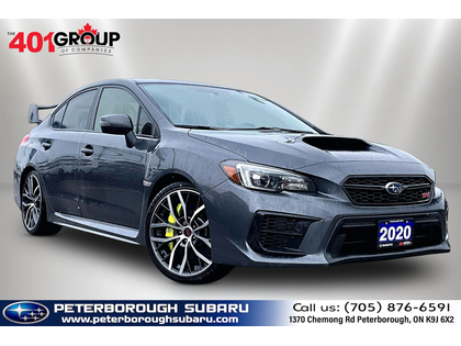 Gray 2020 Subaru WRX STI Sport AWD Sedan Manual