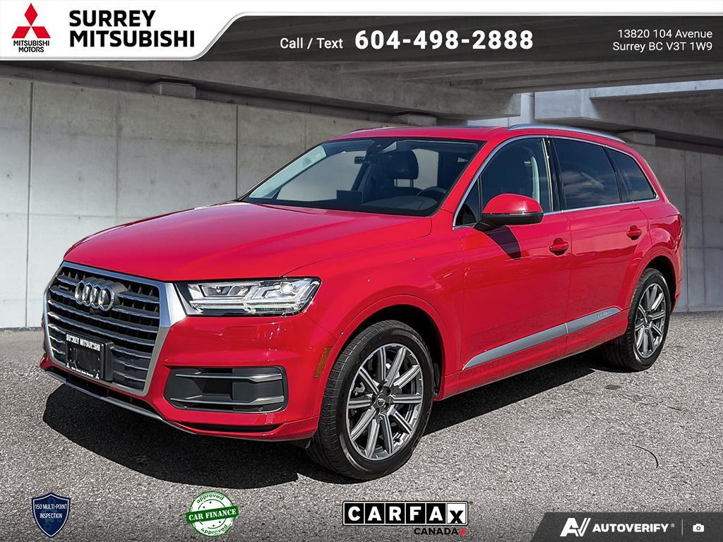 Red 2018 Audi Q7 3.0 TFSI quattro Technik SUV / Crossover 8-Speed Automatic