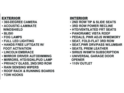 used 2019 Lincoln Navigator car, priced at $51,900