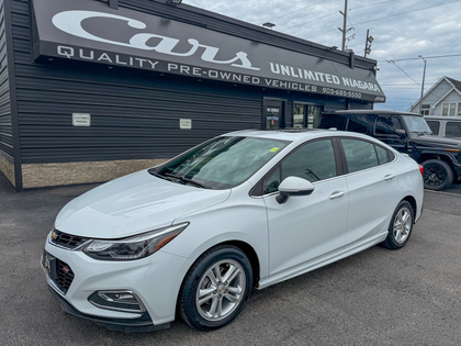 White 2016 Chevrolet Cruze LT Sedan FWD Sedan Front-Wheel Drive 6-Speed Automatic