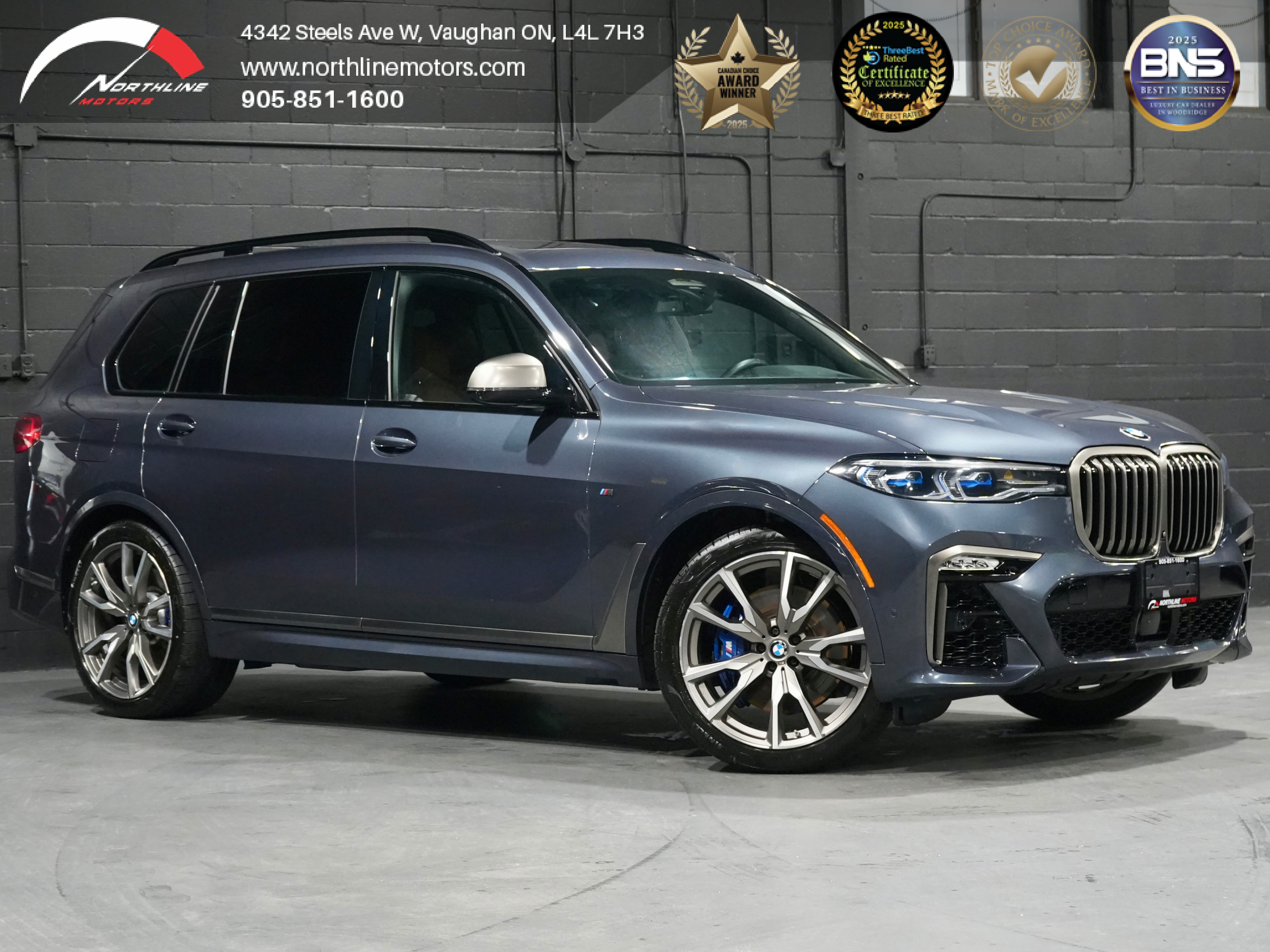 Black 2021 BMW X7 M50i AWD SUV / Crossover All-Wheel Drive 8-Speed Automatic