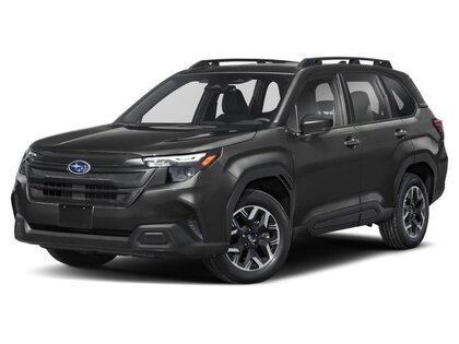 Black 2026 Subaru Forester Convenience Crossover AWD SUV / Crossover Continuously Variable Transmission