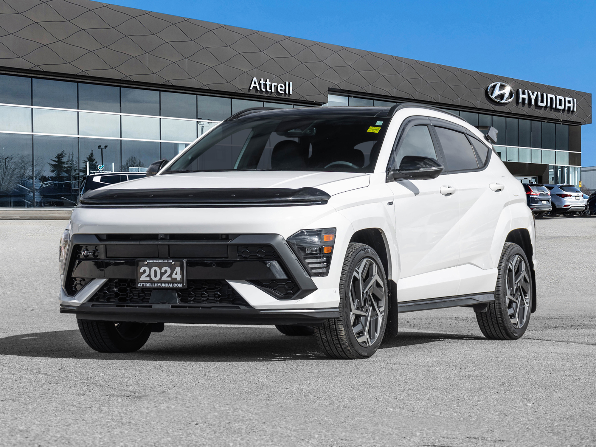 White 2024 Hyundai Kona N Line Ultimate AWD SUV / Crossover 8-Speed Automatic
