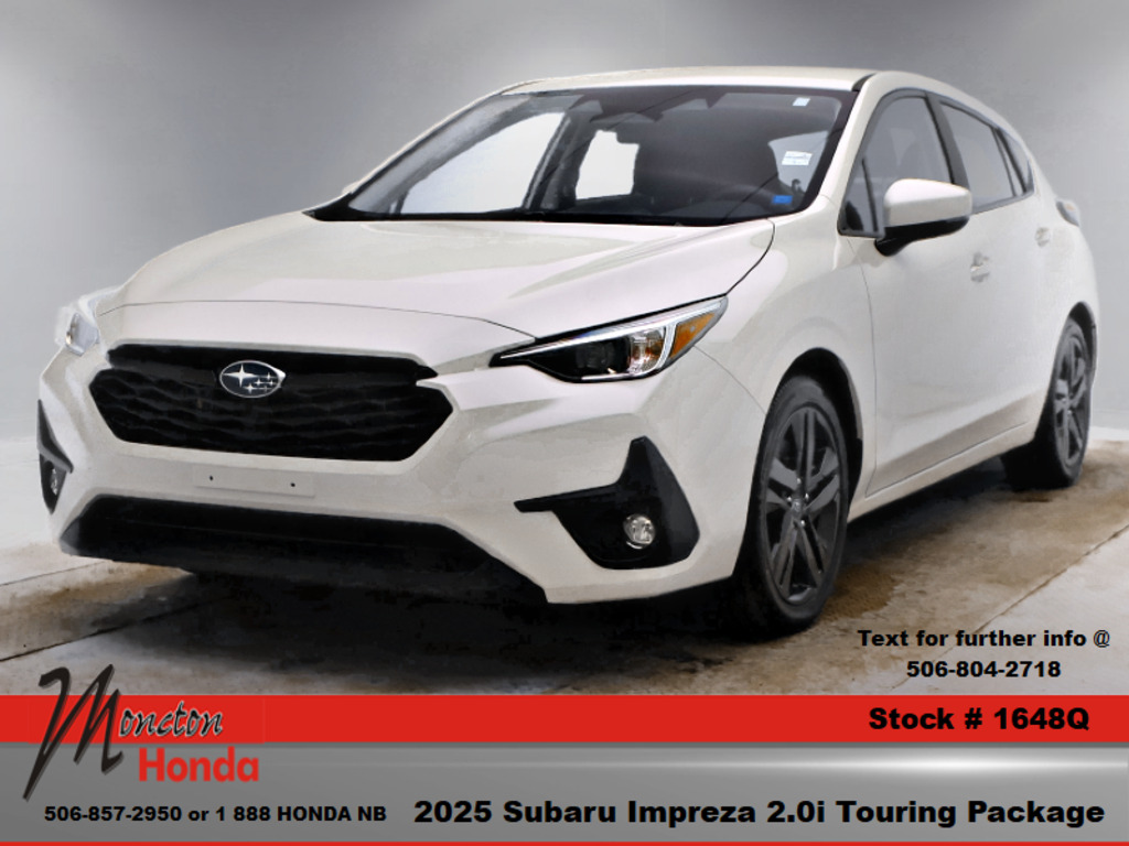 2025 Subaru Impreza 2.0i Touring Package