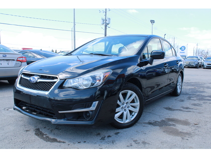 Black 2015 Subaru Impreza 2.0i Premium Sedan All-Wheel Drive Automatic