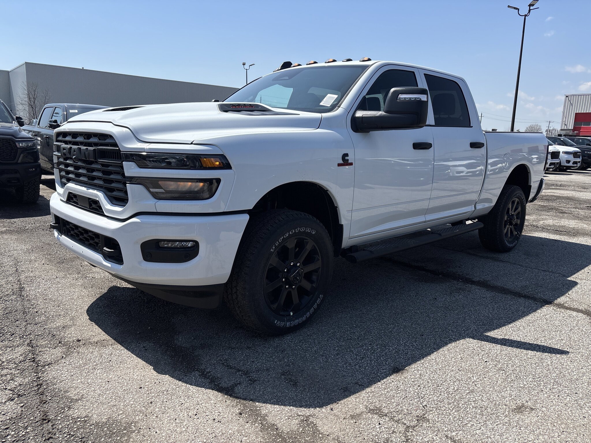 2026 RAM 2500 Black Express 4x4 Crew Cab 6'4" Box Truck