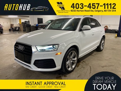 White 2018 Audi Q3 2.0 TFSI quattro Progressiv SUV / Crossover 6-Speed Automatic