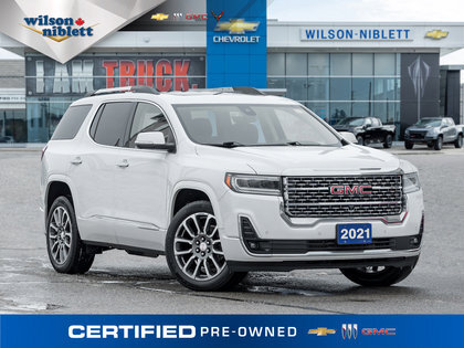 used 2021 GMC Acadia car, priced at $32,695
