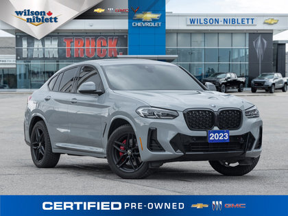 used 2023 BMW X4 car, priced at $46,995